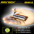 Maxtoch ED6X-2 antorcha alta potencia llavero LED linterna